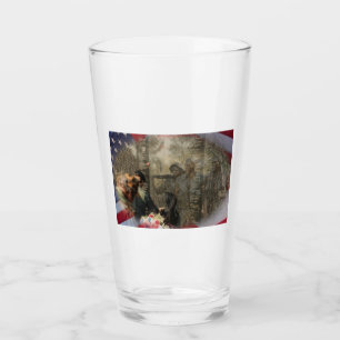 Vietnam Veterans' Tribute Glass