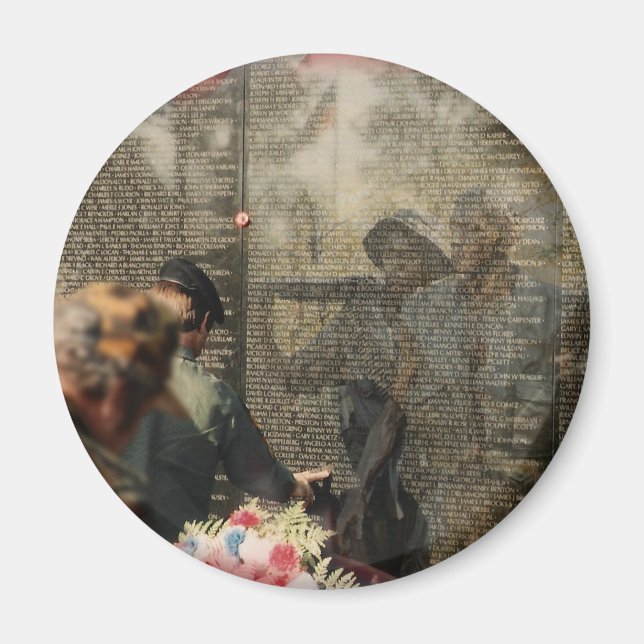 Vietnam Veterans' Tribute Magnet (Front)