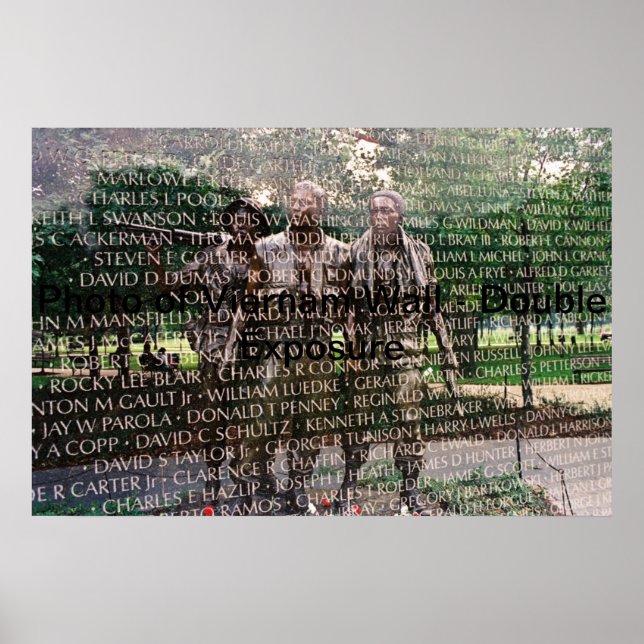 Vietnam Wall Memorial Poster (Front)