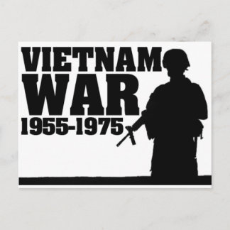 Vietnam War 1955-1975 Postcard