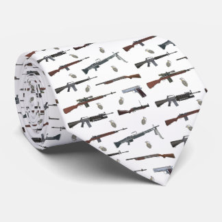 Vietnam War American Weapons Tie