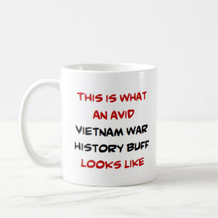 vietnam war history buff, avid coffee mug