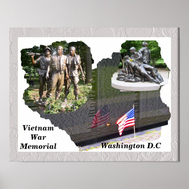 Vietnam War Memorial Poster (Front)