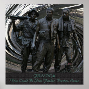 Vietnam War Memorial Poster