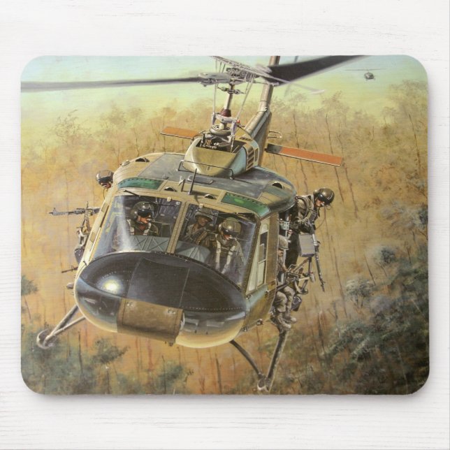 Vietnam War Mouse Mat (Front)