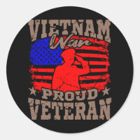 VIETNAM WAR PROUD VETERAN American Veteran Gift
