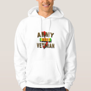 Vietnam War Veteran Service Ribbon, ARMY Hoodie