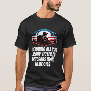 Vietnam War Veteran The Brave Vietnam Veterans Fro T-Shirt