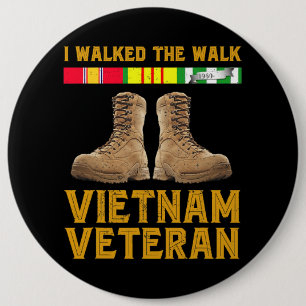 Vietnam War Vietnam Veteran Us Veterans Day 185 6 Cm Round Badge