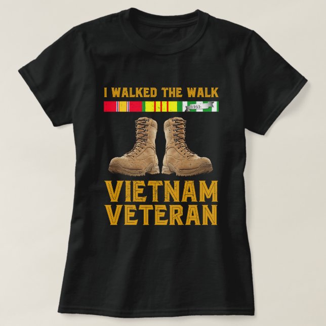 Vietnam War Vietnam Veteran Us Veterans Day 185 T-Shirt (Design Front)