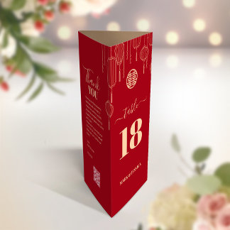 VIETNAMESE 3 in 1 Table number, Menu & thank you