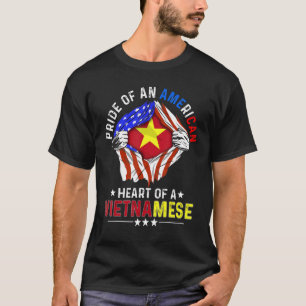 Vietnamese American America Pride Foreign Vietnam T-Shirt