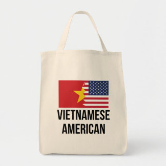 Vietnamese American Flag Tote Bag