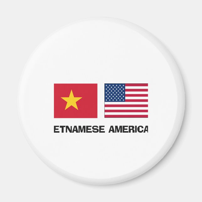 Vietnamese American Magnet (Front)