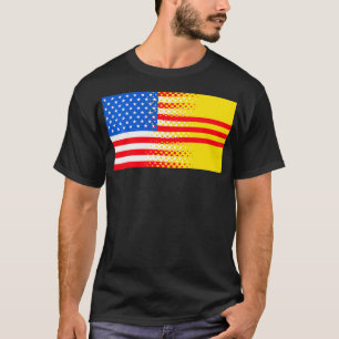 Vietnamese American South Vietnam Flag Gift  T-Shirt