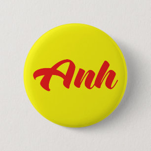 Vietnamese Brother - Anh ~ Tiếng Việt Language 6 Cm Round Badge