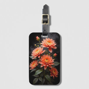 Vietnamese Chrysanthemum on the Moon Luggage Tag