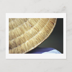 Vietnamese Conical Hat Postcard