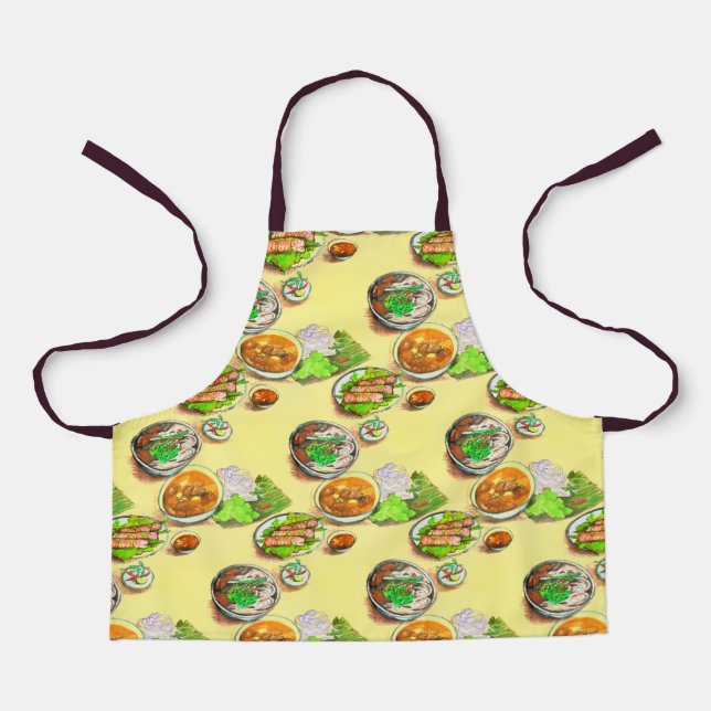 Vietnamese dishes apron (Front)