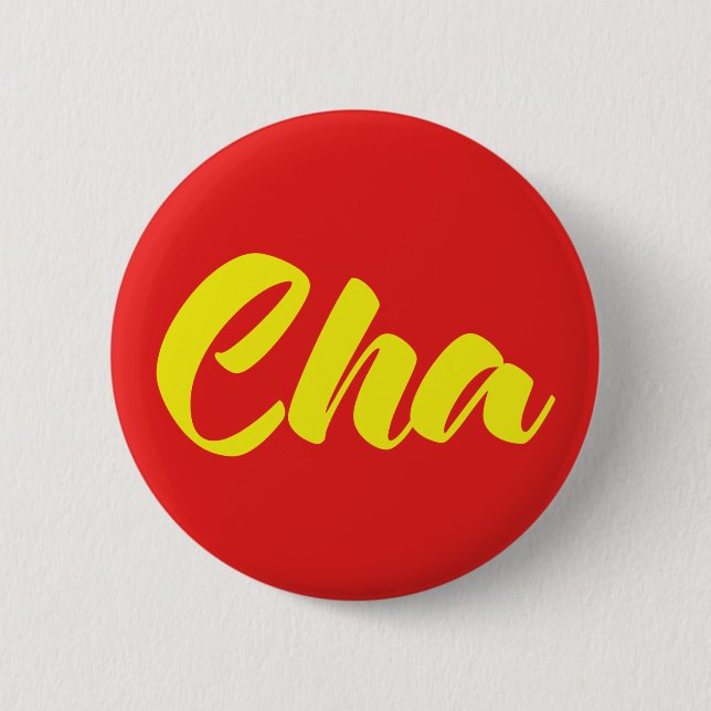 Vietnamese Father - Cha ~ Tiếng Việt Language 6 Cm Round Badge (Front)