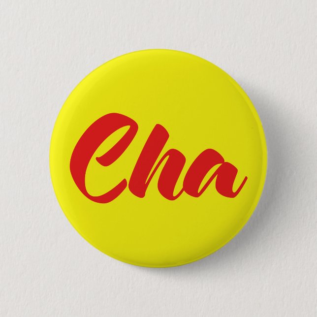 Vietnamese Father - Cha ~ Tiếng Việt Language 6 Cm Round Badge (Front)