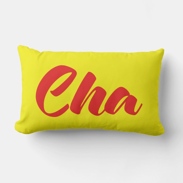 Vietnamese Father - Cha ~ Tiếng Việt Language Lumbar Cushion (Front)