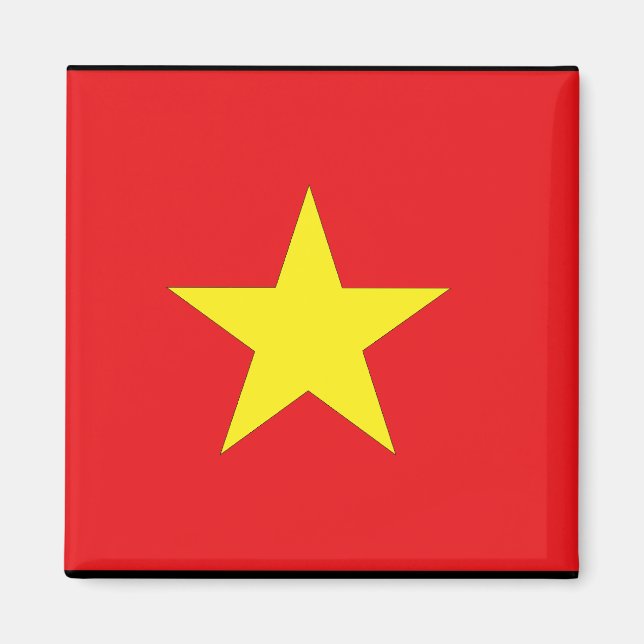 Vietnamese Flag Magnet (Front)