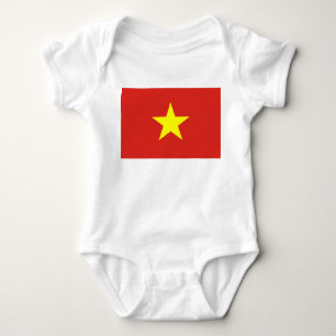 Vietnamese Flag (Vietnam) Baby Bodysuit