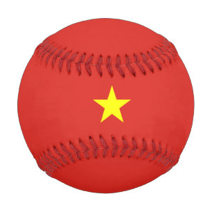 Vietnamese Flag (Vietnam) Baseball