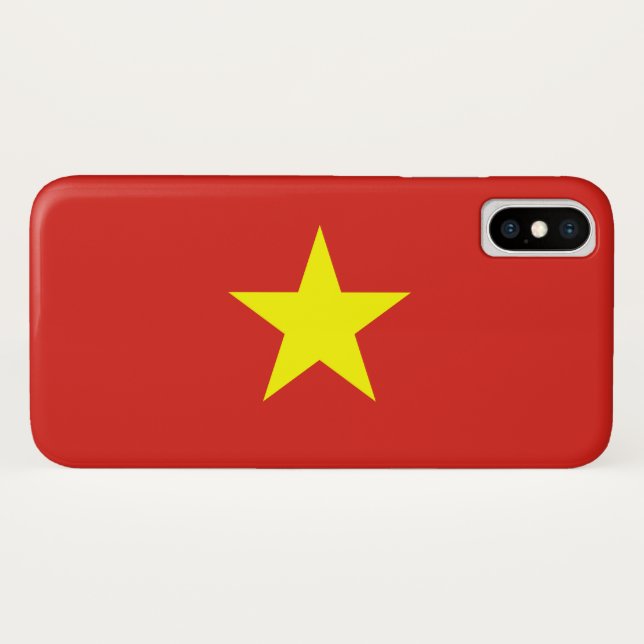 Vietnamese Flag (Vietnam) Case-Mate iPhone Case (Back (Horizontal))