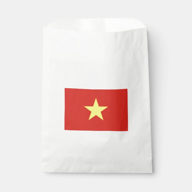 Vietnamese Flag (Vietnam) Favour Bags (Front)