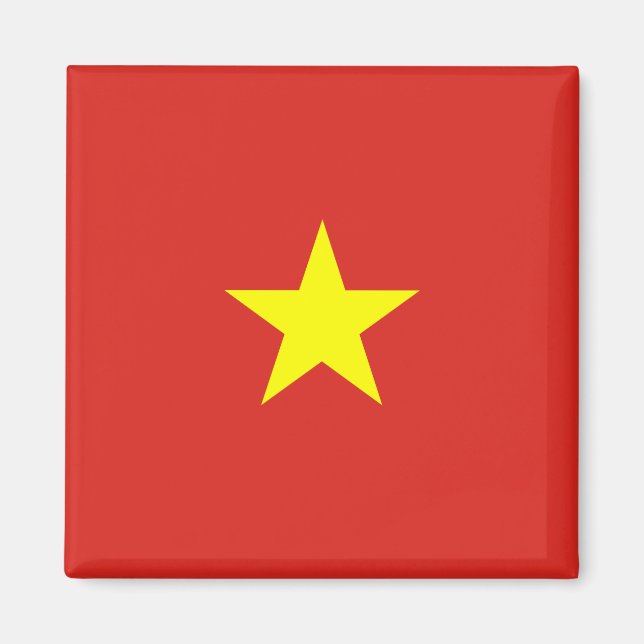 Vietnamese Flag (Vietnam) Magnet (Front)
