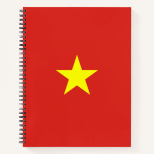 Vietnamese Flag (Vietnam) Notebook