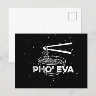 Vietnamese Food Pho Lover Postcard