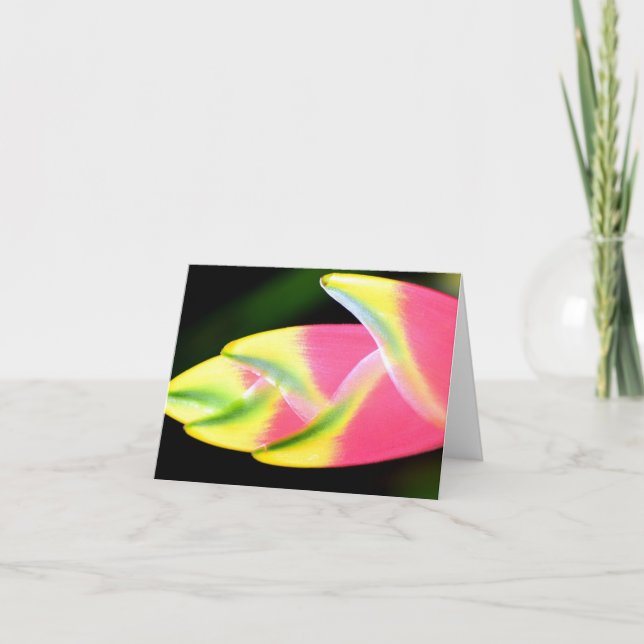 Vietnamese Heliconia All Occasion Notecard (Front)