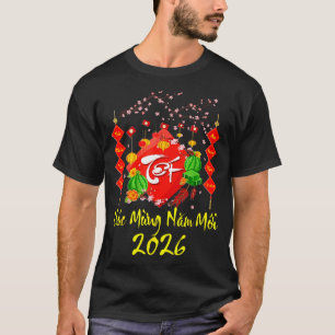 Vietnamese Lunar New Year 2026 Tet Viet Chuc Mung T-Shirt