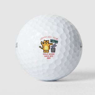 Vietnamese Lunar New Year - Chuc Mung Nam Moi 2022 Golf Balls
