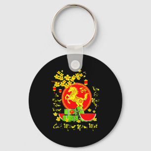 Vietnamese Lunar New Year Horse Key Ring