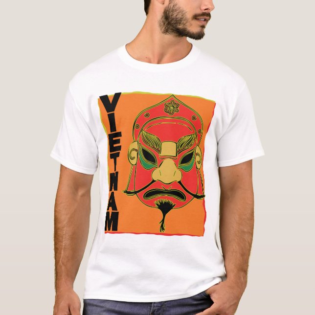 VIETNAMESE MASK T-Shirt (Front)