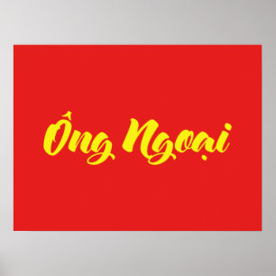 Vietnamese (Maternal) Grandfather - Ông Ngoại Poster