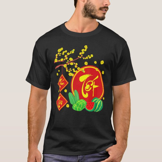 Vietnamese New Year Decoration 2022 Tan Tai Tan Lo T-Shirt (Front)