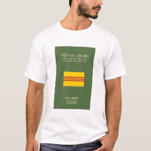 Vietnamese Passport - Flag of South Vietnam T-Shirt