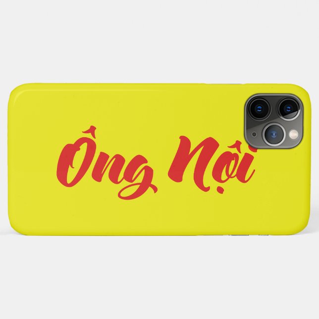 Vietnamese (Paternal) Grandfather - Ông Nội Case-Mate iPhone Case (Back (Horizontal))