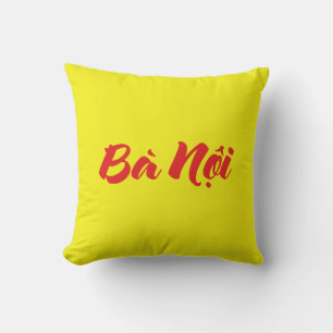 Vietnamese (Paternal) Grandmother - Bà Nội Cushion