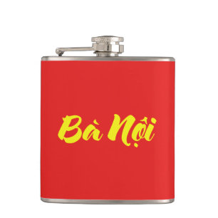 Vietnamese (Paternal) Grandmother - Bà Nội Hip Flask