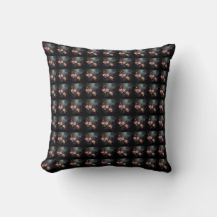 Vietnamese Peach Blossom Art Cushion