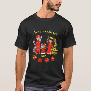 Vietnamese Quarantine Lunar New Year 2021 Funny Co T-Shirt