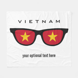 Vietnamese Shades custom fleece blankets