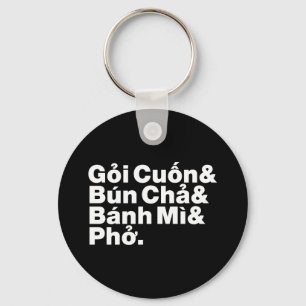 Vietnamese Street Food Key Ring