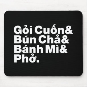 Vietnamese Street Food Mouse Mat